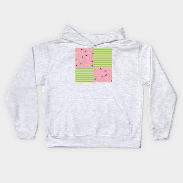 Harvest A Fresh Fruity Slice Of Goodness Kids Hoodie by 4U2NV-LDN